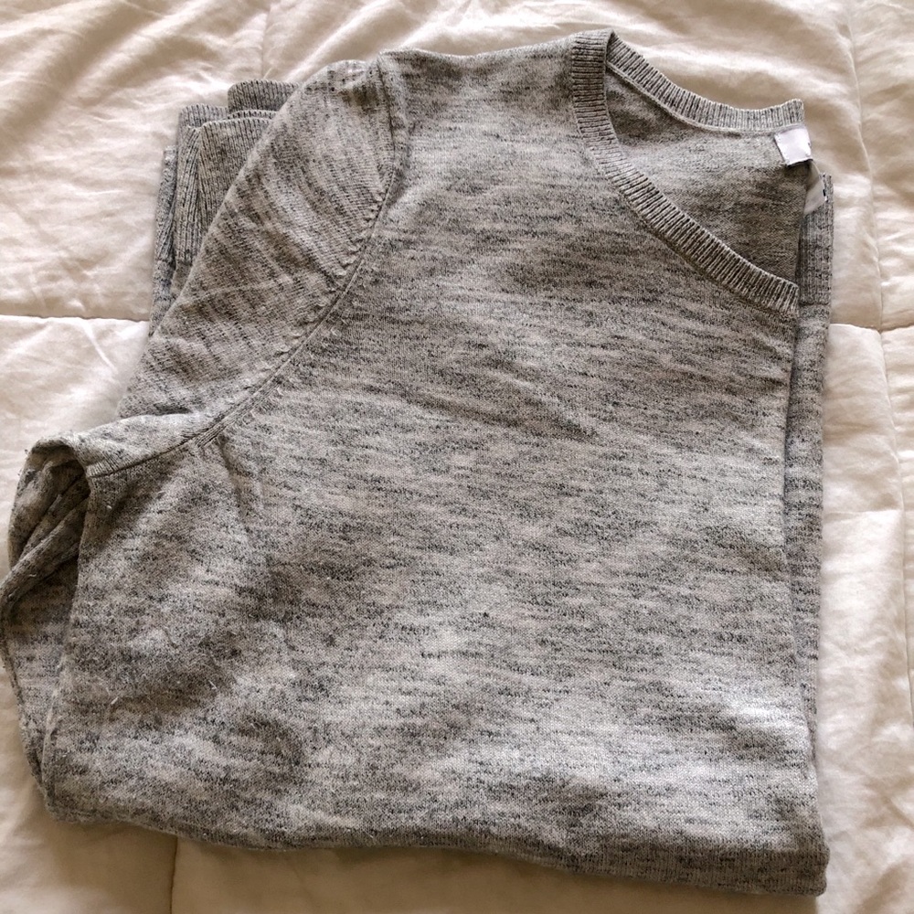 Gray Long Sleeve Sweater